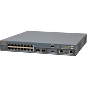 HPE Aruba 7010 Wireless LAN Controller - TAA Compliant - 16 x Network (RJ-45) - Gigabit Ethernet - PoE Ports - Rack-mountable - TAA Compliance JW703A