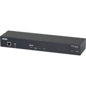ATEN KN1000A Single Port KVM over IP Switch-TAA Compliant - 1 Computer(s) - 1 Local User(s) - 1 Remote User(s) - 1920 x 1200 - 1 x Network (RJ-45) - 1 x USB - Management Port KN1000A