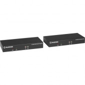 Black Box Video Extender Transmitter/Receiver - 1 Input Device - 2 Output Device - 32808.40 ft Range - 5 x USB - 1 x HDMI In - 2 x HDMI Out - Serial Port - 4K UHD - Optical Fiber - TAA Compliance KVXLCHF-100
