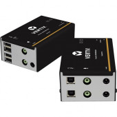 Vertiv Co Avocent LV 4000 Series High Quality KVM Extender Kit with Receiver & Transmitter - LongView, Dual Display, 1900x1200 DVI-D, USB, Audio, 50m Extender LV4020P-001