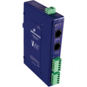 Advantech  B&B MODBUS DIN ESS, 2 PORT, CU - 2 x Network (RJ-45) - 2 x Serial Port - Fast Ethernet - Rail-mountable, Panel-mountable MESR922T