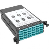Tripp Lite 40GB -10GB Breakout Cassette x3 8-Fiber OM4 MTP/MPO to 12 LC Dup - For Data Networking, Optical Network 3 MTP, 12 LC Duplex - Optical Fiber N482-3M8-LC12