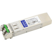 AddOn Cisco ONS-SC+-10G-55.7 Compatible TAA compliant 10GBase-DWDM 100GHz SFP+ Transceiver (SMF, 1555.75nm, 80km, LC, DOM) - 100% compatible and guaranteed to work - TAA Compliance ONS-SC+-10G-55.7-AO