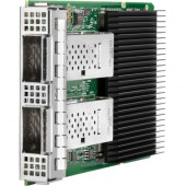 HPE Intel E810-CQDA2 Ethernet 100GB 2-Port QSFP28 OCP3 Adapter For (P22767-B21) - PCI Express 4.0 x16 - 12.50 GB/s Data Transfer Rate - 2 Port(s) - Optical Fiber - 100GBase-X - QSFP28 - Plug-in Card P22767-B21