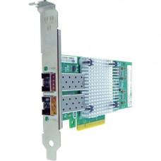 Axiom PCIe x8 10Gbs Dual Port Fiber Network Adapter for QLogic - PCI Express 2.0 x8 - 2 Port(s) - Optical Fiber QLE8242CUCK-AX