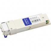 AddOn Cisco QSFP-100G-ER4L-S Compatible TAA Compliant 100GBase-ER4 QSFP28 Transceiver (SMF, 1295nm to 1309nm, 40km w/host FEC, LC, DOM) - 100% compatible and guaranteed to work - TAA Compliance QSFP-100G-ER4L-S-AO