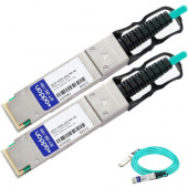 AddOn Cisco QSFP-H40G-AOC2M Compatible TAA Compliant 40GBase-AOC QSFP+ to QSFP+ Direct Attach Cable (850nm, MMF, 2m) - 100% compatible and guaranteed to work - TAA Compliance QSFP-H40G-AOC2M-AO
