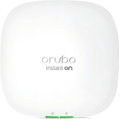 HPE Aruba Instant On AP22 802.11ax 1.66 Gbit/s Wireless Access Point - 2.40 GHz, 5 GHz - MIMO Technology - 1 x Network (RJ-45) - Gigabit Ethernet - PoE Ports - 10.10 W - Wall Mountable, Ceiling Mountable, Rail-mountable - TAA Compliance R4W01A