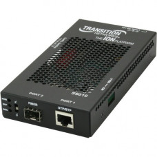 ION S6010-1040 Transceiver/Media Converter - T1/E1 - 1 x Expansion Slots - SFP - 1 x SFP Slots - Wall Mountable, Rail-mountable, Rack-mountable, Standalone - TAA Compliance S6010-1040-EU