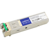 AddOn SFP (mini-GBIC) Module - For Data Networking, Optical Network 1 1000Base-BX Network - Optical Fiber Single-mode - Gigabit Ethernet - 1000Base-BX - Hot-swappable - TAA Compliant - TAA Compliance SFP-1G-BX80-D-DE-AO
