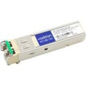 AddOn MSA and TAA Compliant 1000Base-DWDM 100GHz SFP Transceiver (SMF, 1563.05nm, 80km, LC, DOM) - 100% compatible and guaranteed to work - TAA Compliance SFP-1GB-DW18-80-AO