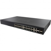 Cisco SG550X-24 Layer 3 Switch - 24 Ports - Manageable - 3 Layer Supported - Modular - Optical Fiber, Twisted Pair - Lifetime Limited Warranty SG550X-24-K9-NA