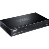 Edge-Core Networks SMC Networks SMCGS801 Ethernet Switch - 8 Ports - 2 Layer Supported - Desktop - 2 Year Limited Warranty SMCGS801 NA