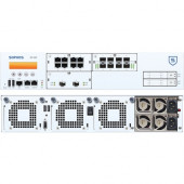 Sophos SG 550 Network Security/Firewall Appliance - 8 Port - 1000Base-T, 10GBase-X - 10 Gigabit Ethernet - 8 x RJ-45 - 10 Total Expansion Slots - 2U - Rack-mountable, Rail-mountable SB5522SUSK