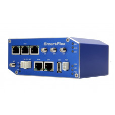 B&B Electronics Mfg. Co B+B SmartWorx SmartFlex Cellular LTE Router NAM: LTE, UMTS, GSM/GPRS/EDGE w/(5) RJ45 10/100BTX, (1) USB, (2) BI/BO, SD Holder, (2) SIM, GPS & WiFi (metal enclosure) (SmartWorx Hub) SR30510120-SWH
