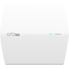 Netgear Orbi Pro SRC60 IEEE 802.11ac 3 Gbit/s Wireless Range Extender - 5 GHz, 2.40 GHz - 6 x Antenna(s) - 6 x Internal Antenna(s) - MIMO Technology - Beamforming Technology - 2 x Network (RJ-45) - Ceiling Mountable, Wall Mountable - 1 Pack SRC60-100NAS