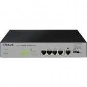 Yamaha SWR2100P-5G Ethernet Switch - 5 Ports - 2 Layer Supported - Twisted Pair - 1U High - Rack-mountable SWR2100P-5G