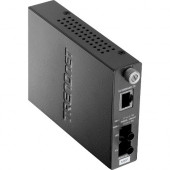 Trendnet TFC-110 100Base-TX to 100Base-FX Multi Mode ST Fiber Converter - 1 x RJ-45 , 1 x ST - 10/100Base-TX, 100Base-FX - TAA Compliance TFC-110MST