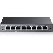 TP-Link 8-Port Gigabit Easy Smart Switch with 4-Port PoE - 8 Ports - Manageable - 2 Layer Supported - Twisted Pair - Desktop-RoHS Compliance TL-SG108PE