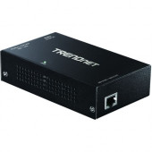 Trendnet Gigabit PoE+ Extender/Amplifier - 10/100/1000Base-T - Wall Mountable - TAA Compliance TPE-E110