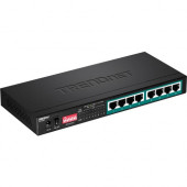 Trendnet TPE-LG80 Ethernet Switch - 8 x Gigabit Ethernet Network - Twisted Pair - 2 Layer Supported - Lifetime Limited Warranty - TAA Compliance TPE-LG80