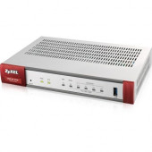 Zyxel USG20-VPN Network Security/Firewall Appliance - 5 Port - 10/100/1000Base-T Gigabit Ethernet - AES (256-bit), DES, SHA-2, MD5, SHA-1, 3DES - USB - 5 x RJ-45 - 1 - SFP - 1 x SFP - Manageable - Desktop USG20-VPN