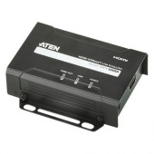 ATEN HDMI HDBaseT-Lite Receiver (HDBaseT Class B)-TAA Compliant - 1 Output Device - 70.87" Range - 2 x Network (RJ-45) - 1 x HDMI Out - 4K - 4096 x 2160 - Twisted Pair - Category 6a - Rack-mountable VE801R