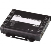 ATEN VanCryst VE883TK2 Video Extender Transmitter - 1 Input Device - 328083.99 ft Range - 1 x Network (RJ-45) - 2 x USB - 1 x HDMI In - 4K UHD - 4096 x 2160 - Twisted Pair, Optical Fiber VE883TK2