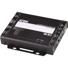 ATEN VanCryst VE883TK1 Video Extender Transmitter - 1 Input Device - 98.43 ft Range - 1 x Network (RJ-45) - 2 x USB - 1 x HDMI In - 4K UHD - 4096 x 2160 - Twisted Pair, Optical Fiber VE883TK1