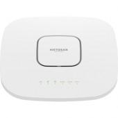 Netgear Business WAX630 Tri Band 802.11ax 6 Gbit/s Wireless Access Point - Indoor - 2.40 GHz, 5 GHz - Internal - MIMO Technology - 1 x Network (RJ-45) - 2.5 Gigabit Ethernet - PoE Ports - Ceiling Mountable, Wall Mountable - TAA Compliance WAX630-100NAS