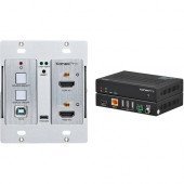 Kanexpro WP-HDBTKVM3 KVM Switchbox - 1 Computer(s) - 1 Remote User(s) - 1 x Network (RJ-45) - 5 x USB - 3 x HDMI WP-HDBTKVM3