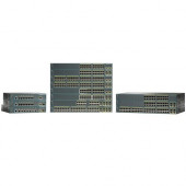 Cisco Catalyst 2960-24LT-L - Switch - managed - 24 x 10/100 + 2 x 10/100/1000 - rack-mountable - PoE - refurbished WS-C2960-24LT-L-RF