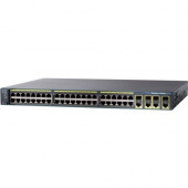 Cisco Catalyst WS-C2960-48PST-L Ethernet Switch - 48 Ports - Manageable - Refurbished - 2 Layer Supported - PoE Ports - 1U High - Rack-mountable - 5 Year Limited Warranty - RoHS-5 Compliance WS-C2960-48PSTL-RF