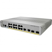 Cisco 3560CX-8PC-S Layer 3 Switch - 10 Ports - Manageable - Refurbished - 3 Layer Supported - Modular - Twisted Pair, Optical Fiber - Desktop, Rack-mountable, Rail-mountable WS-C3560CX-8PCS-RF