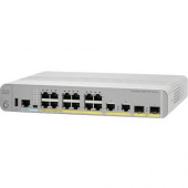 Cisco Catalyst 3560CX-8TC-S Switch - 8 Ports - Manageable - Refurbished - 3 Layer Supported - Modular - Twisted Pair, Optical Fiber - Desktop, Rack-mountable, Rail-mountable - Lifetime Limited Warranty WS-C3560CX-8TCS-RF