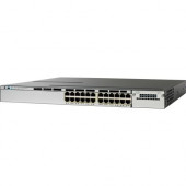 Cisco Catalyst 3750X-24T-L Layer 3 Switch - 24 Ports - Manageable - Refurbished - 3 Layer Supported - 1U High - Rack-mountable - RoHS-5 Compliance WS-C3750X-24T-L-RF