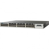 Cisco Catalyst WS-C3750X-48P-S Layer 3 Switch - 48 Ports - Manageable - Refurbished - 3 Layer Supported - PoE Ports - 1U High - Rack-mountable - RoHS-5 Compliance WS-C3750X-48P-S-RF