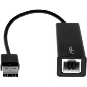 Rocstor Premium USB 3.0 to Gigabit Ethernet NIC Network Adapter RJ45 10/100/1000 M/F - USB 3.0 - 1 x Network (RJ-45) - Twisted Pair USB 3.0 10/100/1000 - Black - USB 3.0 - 1 Port(s) - 1 - Twisted Pair Y10C137