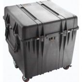 Deployable Systems Pelican Cube Case - Internal Dimensions: 24" Length x 24" Width x 24" Depth - External Dimensions: 26.5" Length x 26.5" Width x 25.3" Depth - Latching Closure - Stackable - Copolymer Polypropylene, Acryloni