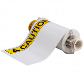 Brady BBP85 Series Pre-Printed ANSI CAUTION Indoor-Outdoor Vinyl Labels - TAA Compliance 130750