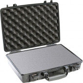 Deployable Systems Pelican Laptop Case - Internal Dimensions: 15.70" Length x 10.70" Width x 3.87" Depth - External Dimensions: 16.9" Length x 13.2" Width x 4.5" Depth - 2.84 gal - x Notebook - Latch Lock Closure - ABS Plasti