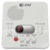 AT&T 60 Min Record Time Digital Answering System - 1 Hour Digital - White - ENERGY STAR Compliance 1740