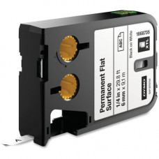 Newell Rubbermaid Dymo 1/4" XTL Permanent Flat Surface Labels - Permanent Adhesive - 15/64" Width x 29 55/64 ft Length - Thermal Transfer - White - Polyester - 1 Each - TAA Compliance 1868735