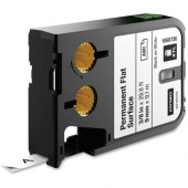 Newell Rubbermaid Dymo XTL Permanent Flat Surface Labels - Permanent Adhesive - 3/8" Width x 29 55/64 ft Length - Thermal Transfer - White - Polyester - 1 Each - TAA Compliance 1868736