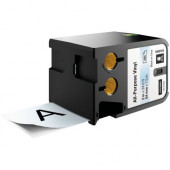 Newell Rubbermaid Dymo XTL&trade; All-Purpose Vinyl Labels, 2" - 2" Width x 22 31/32 ft Length - Thermal Transfer - Clear - Vinyl - 1 Roll - TAA Compliance 1868745
