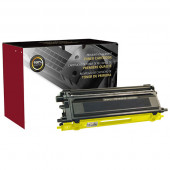 Clover Technologies Group CIG Remanufactured High Yield Yellow Toner Cartridge (Alternative for Brother TN115Y) (4000 Yield) - TAA Compliance 200468P