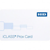 HID iCLASS Prox Card - Printable - Smart Card - 3.38" x 2.13" Length - White - Polyethylene Terephthalate (PET), Polyvinyl Chloride (PVC) 2120BGGMVR