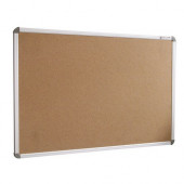 Mooreco Best-Rite Natural Add-Cork Tackboard - 4ft x 4ft - Cork Surface - Aluminum Frame 302AD