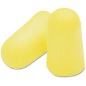 3m E-A-R TaperFit Uncorded Earplugs - Comfortable, Disposable, Uncorded, Noise Reduction - Noise Protection - Polyurethane Foam - Yellow - 200 / Box - TAA Compliance 312-1219