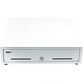 Star Micronics Max Cash Drawer - 4 Bill - 5 Coin - 2 Media SlotPrinter Driven - ABS Plastic, Steel - White - 4.4" Height x 15.9" Width x 16.7" Depth - TAA Compliance 37964901
